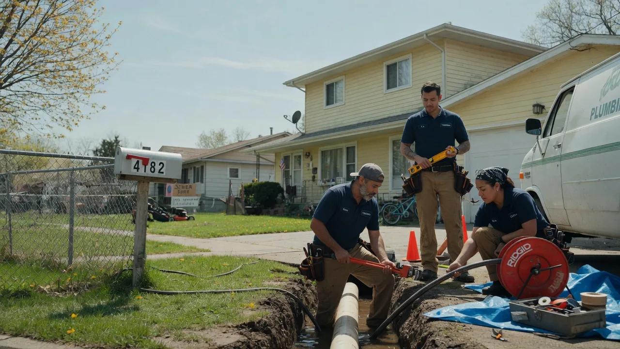 Gas Line Repair in Ostrander, OH near me